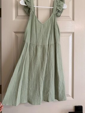 Sage Green Slip Dress